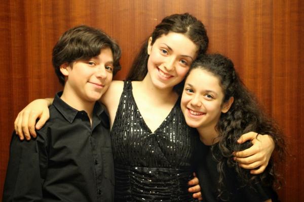 I giovani musicisti del Trio Kaufaman (Ph. Greta Pasqualato)