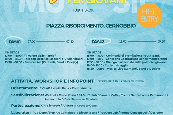 Youth Festival - programma