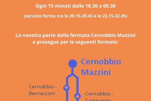 Navetta gratuita