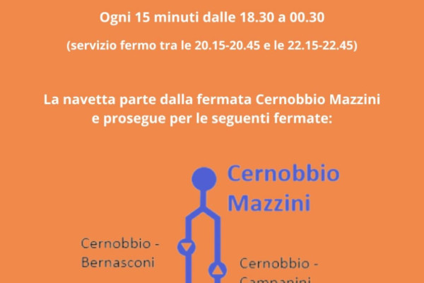 Navetta gratuita