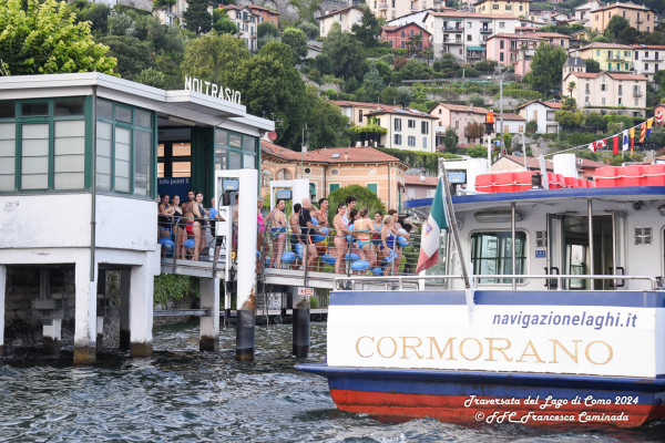Traversata del lago di Como