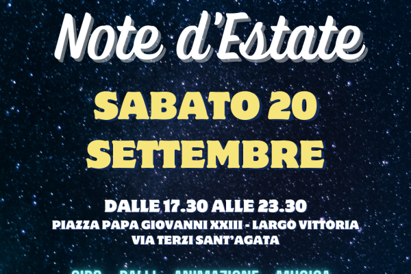 Locandina della manifestaizone