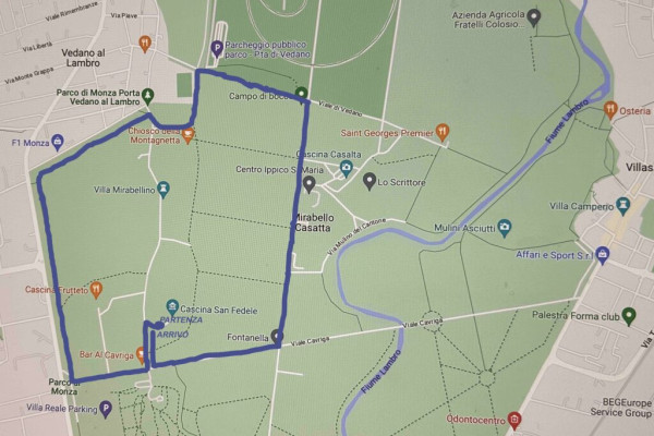 Percorso 5km