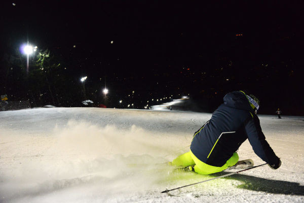 Sci notturno a Bormio