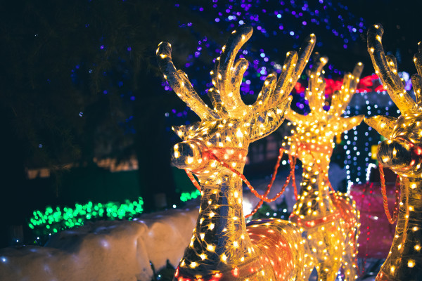 Luces navideñas en Leggiuno 