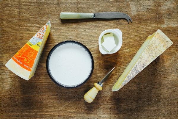 Tagliere di formaggi valtellinesi