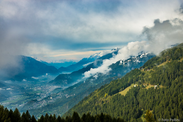 La costa di S. Gaetano-Dalico e la Valtellina