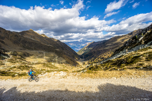 Arrivo al passo Dordona