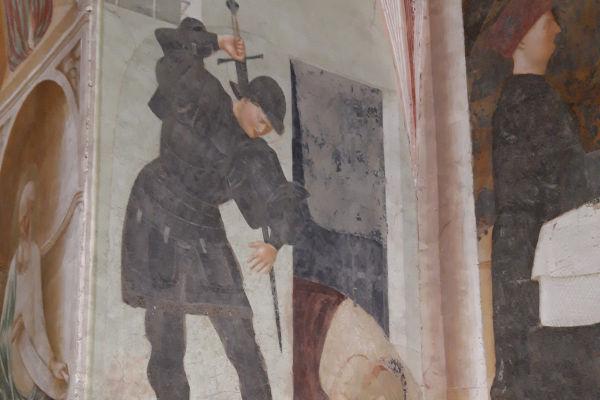 Affresco nel Battistero