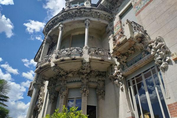 Cernobbio: loggiato Villa Bernasconi