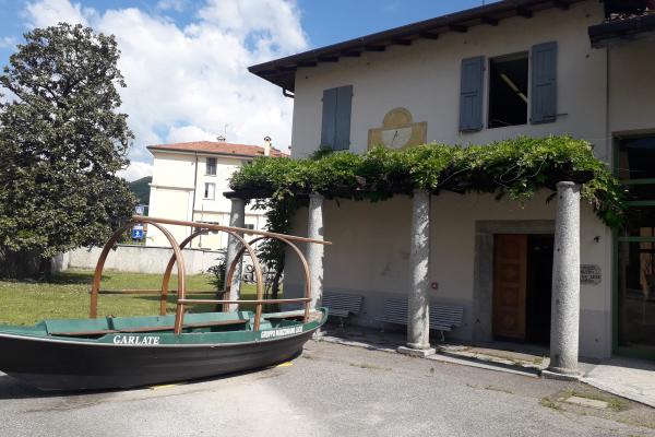 Ingresso Museo Abegg a Garlate (Ph. Claudia Gerosa)