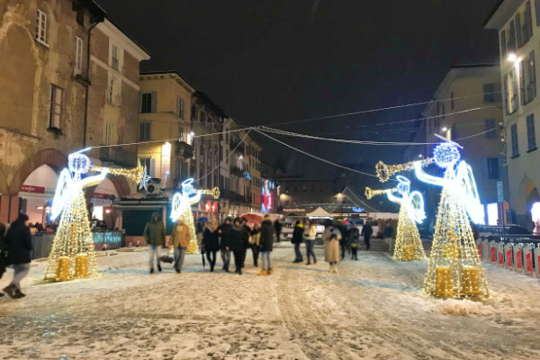 Villaggio di Natale a Pavia