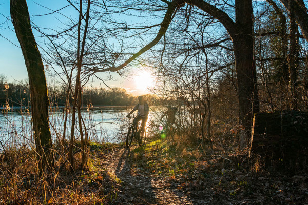 Ciclabile lungo il Ticino