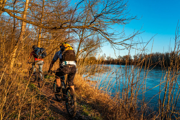 Ciclabile lungo il Ticino