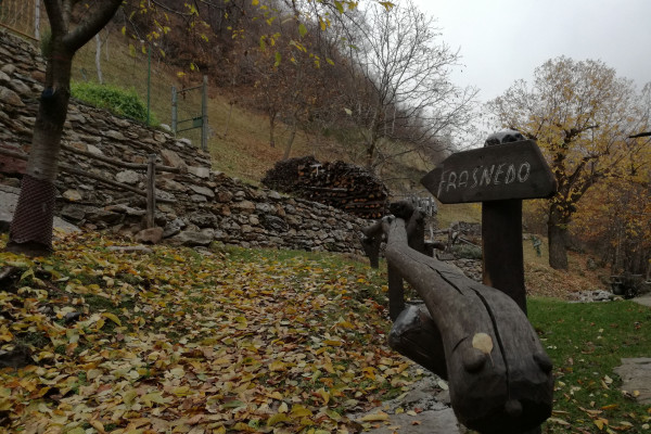 Lungo il Tracciolino al Rifugio Frasnedo 