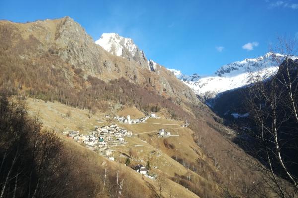 Lungo il Tracciolino al Rifugio Frasnedo 