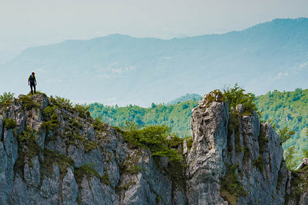 Con la funivia ai piani d'Erna, la ferrata e il Magnodeno