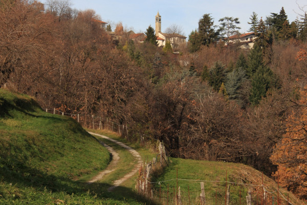 Percorso dei terrazzamenti di Airuno e Valgreghentino