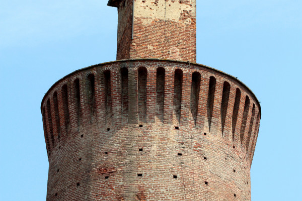 Castello, particolare della torre