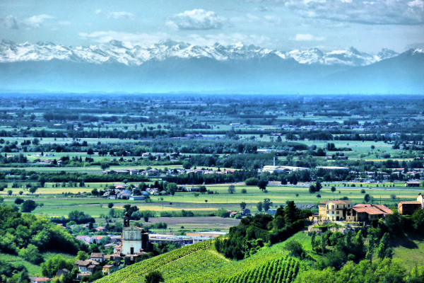 Panorama dal Castello di Mornico