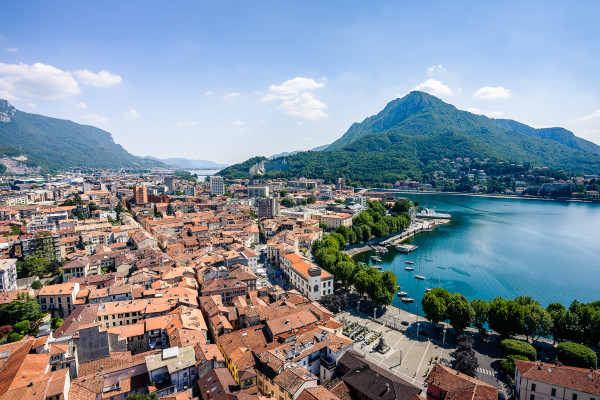 Panorama dal Campanile di Lecco