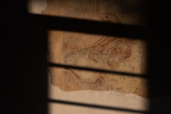 Dettaglio di un affresco