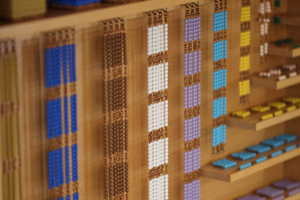 Dettaglio materiale MEMO Museo Montessori