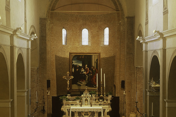 Interno Basilica Minore di San Benedetto Abate
