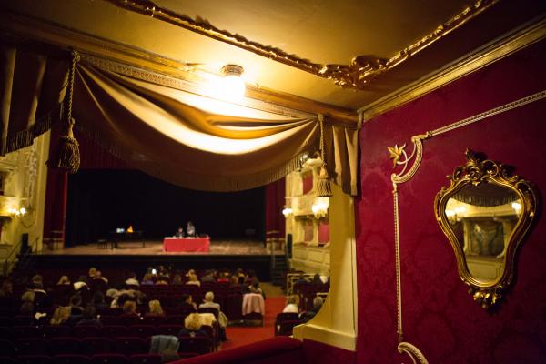 interno palco - Teatro Sociale di Como