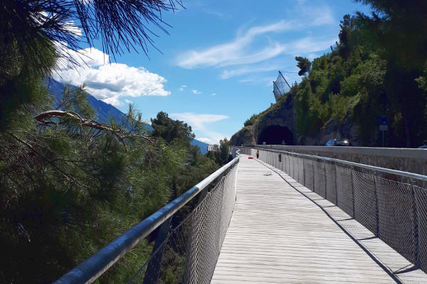 La Ciclabile dei sogni a Limone sul Garda