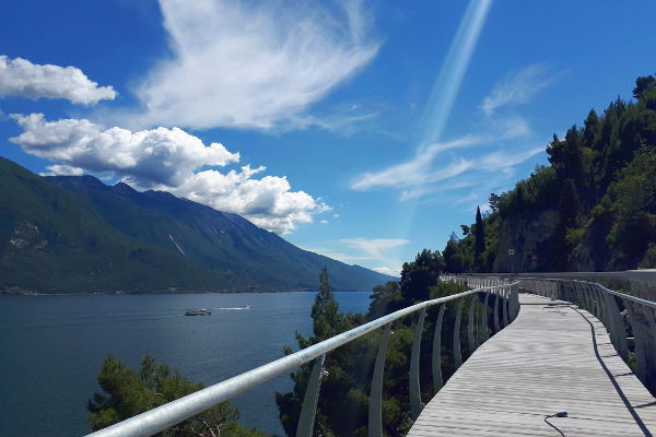 La Ciclabile dei sogni a Limone sul Garda