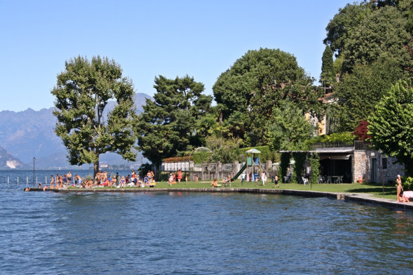 spiaggia della Noce, Angera