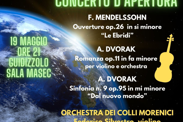Locandina concerto d'apertura Guidizzolo