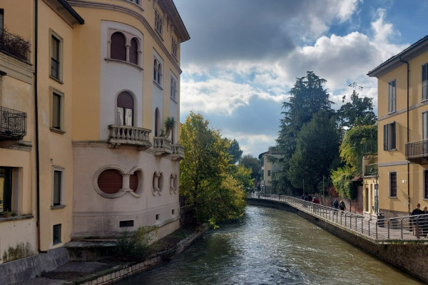 Fiume Lambro dal Ponte dei Leoni
