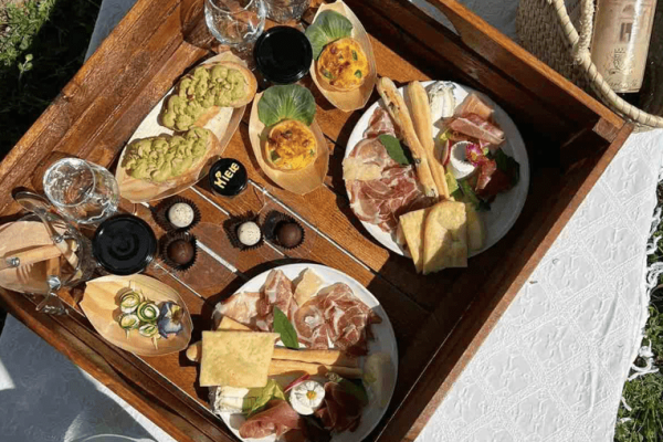 prodotti km0 di un picnic a scanzorosciate