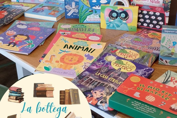 Esposizione di libri per bambini