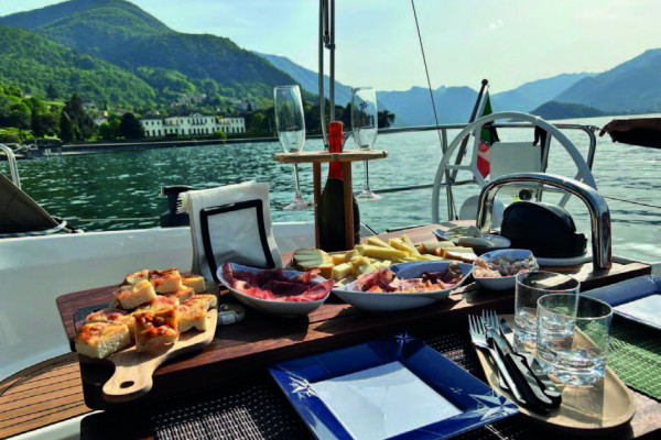 Aperitif on board